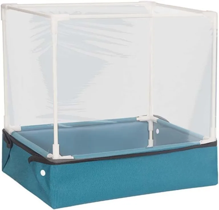 Pilzzucht-Set für den Heimgebrauch, transparentes Mini-Gewächshaus zum Anbau von Pilzen und Sukkulenten, faltbare Pflanzenschutzabdeckung mit Pilzhaus) – Bild 1