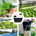 Hydroponischer Pflanzkübel Für Gewächshaus Balkon Garten Kunststoff Eimer Mit 2-Loch Abdeckung Bodenloses Kultursystem Für Gemüse Obst Kräuter - Thumbnail 6