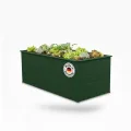 Beckmann Aluminium Hochbeet mit Schneckenschutz 201x91x75,5 cm – Modell Erntewunder Aluminium Natur – mit Schutzdach für Pflanzen - Rostfreies Alu-Hochbeet, witterungsbeständig – Made in Germany - Thumbnail 3