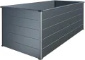 Beckmann Aluminium-Hochbeet Erntewunder 201x91x75,5 cm Anthrazit HAF - Thumbnail 1