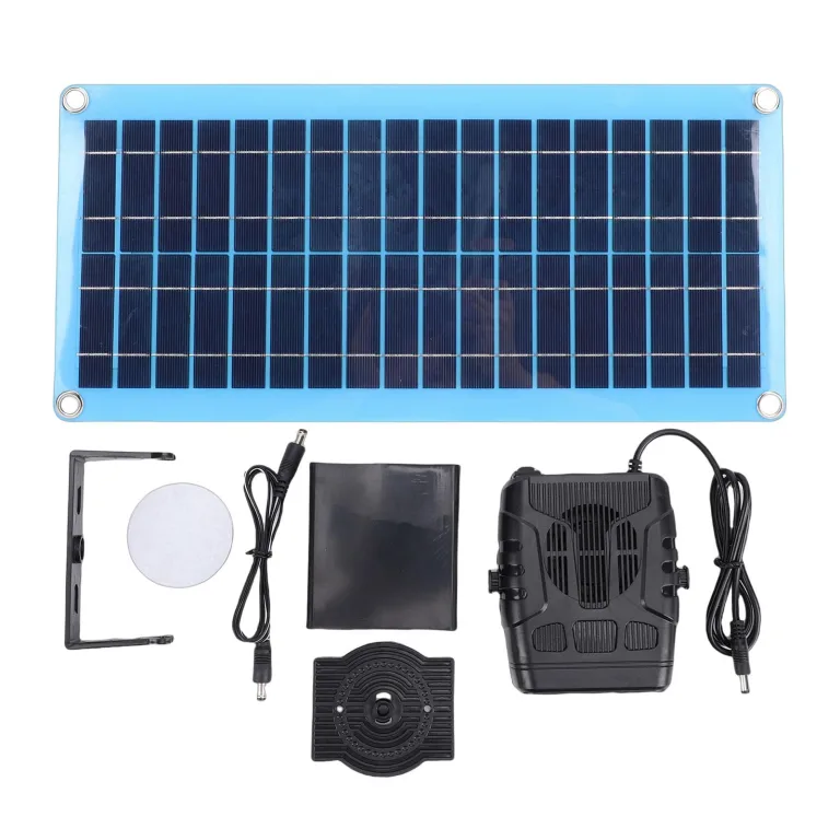 Fockety Solarheizung für Gewächshäuser, tragbare Solarheizung mit Überhitzungsschutz, Solarpanel Heizung für Autos zum Trocknen von Pflanzen im Winter, zum Heizen von Hühnerställen – Bild 8