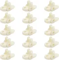 15 Stück Gewächshaus-Riemenscheibe, Kunststoff, weiß, langlebig, Ventilator-Riemenscheibe für Gewächshäuser in Viehzuchtbetrieben - Thumbnail 1