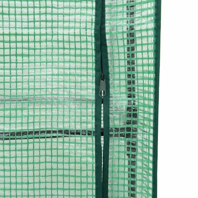 Hochbeet mit Gewächshaus-Aufsatz 120x40x123 cm, Stabiler Eisenrahmen, Rattan-Optik, weiÃŸ, platzsparendes Tomatenhaus, Kräuterbeet für Balkon, Terrasse und Garten – Bild 8