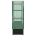 Hochbeet mit Gewächshausabdeckung 160x40x138 cm Schwarz Rattanoptik, Stabiler Eisenrahmen, wasserabweisendes PE Dach, ReiÃŸverschlusslüftung, platzsparend für Balkon Terrasse Garten - Thumbnail 5