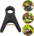 TOYANDONA 150 Stück Pflanzenclips Kunststoff Rankhilfe für Kletterpflanzen Wiederverwendbare Gartenbefestigung für Tomaten Gurken Weinreben Klammerdurchmesser Vielseitig für Gewächshaus und - Thumbnail 9