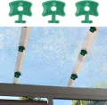BESPORTBLE Kunststoff Gewächshausclip 250 Stück Festes Zubehör Sonnenschutznetz Befestigung Harter Netzclip für Garten und Gewächshaus - Thumbnail 7