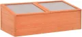 Holz Gewächshaus mit PC-Platten - Schutz für Kräuter & Setzlinge, 100 x 50 x 34 cm, für Hobby-Gartenbau Pflanzbeet Model170647 - Thumbnail 1