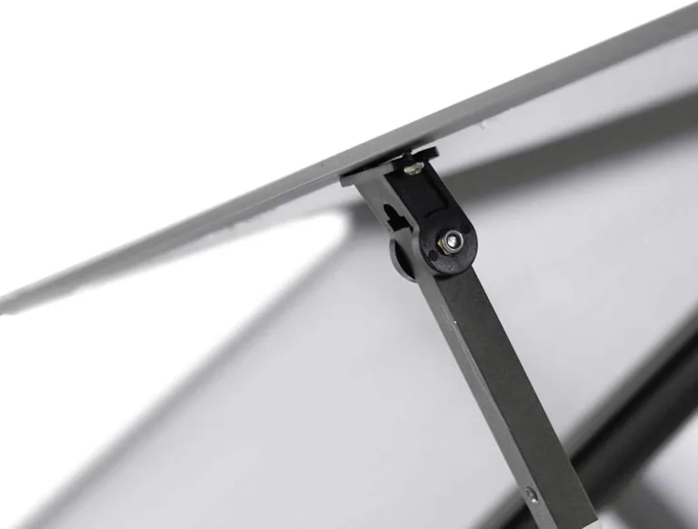 Aluminium-Gewächshaus mit Polycarbonatplatten, anthrazit/transparent, 169x58x202 cm, für Hobby-Gartenbau Pflanzhaus 4005821 – Bild 8