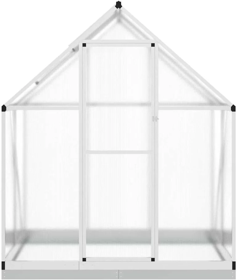 Aluminium-Gewächshaus 169x114x202 cm, transparent, für Hobby-Gartenbau Pflanzhaus 4005825 – Bild 1