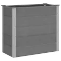Garten Hochbeet WPC 100 x 50 x 91 cm Grau - Thumbnail 2