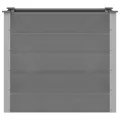 Garten Hochbeet WPC 100 x 50 x 91 cm Grau - Thumbnail 4
