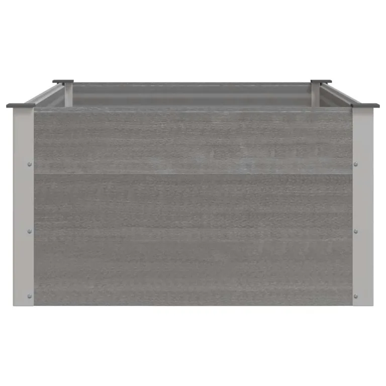 Garten Hochbeet WPC 150 x 100 x 54 cm Grau – Bild 4