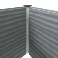 Garten Hochbeet 250 x 100 x 91 cm WPC Grau - Thumbnail 6