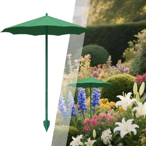 Pflanzen Schutzschirm | 3 Stück Sonnenschutz-Zubehör für Gemüsepflanzen - Schattenspender Für Topfpflanzen | fuer Gaertner Balkongemuese junge Straeucher Wachstum Terrasse Blumenbeet Gewaechshaus – Bild 3