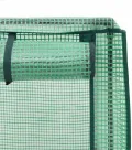 Hochbeet mit Gewächshaus-Aufsatz Rattan-Optik, 80x40x123 cm, Stabiler Pflanzkasten aus PP für Gartenbeet Outdoor, schützt Pflanzen Gemüse Kräuter Blumen ideal als Frühbeet Tomatenhaus - Thumbnail 8