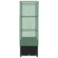 Hochbeet mit Gewächshaus-Aufsatz in Rattan-Optik, 80x40x138 cm, Stabiler Eisenrahmen für Pflanzen, Gemüse und Kräuter, ideal für Garten und Balkon - Thumbnail 5