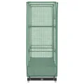 Hochbeet mit Gewächshaus-Aufsatz Rattan-Optik 80x40x123 cm, Stabiler Pflanzkasten für Gartenbeet Frühbeet & Balkon, ideal für Gemüse, Kräuter und Blumen, mit UV-Schutz Insektenschutz - Thumbnail 5