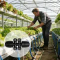 Zubehör für Tropfbewässerung | 6-fach Verteiler für Tropfschlauch | Wasserdichte Bewässerungsadapter | Gewächshaus Landschaft Outdoor Hinterhof Blumenbeet Farm Rasen Landwirtschaft - Thumbnail 2
