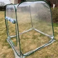 Gewächshäuser Im Außenbereich - Klappbares Tomatenhaus Mit Klarer PVC Abdeckung | Pflanzenzelt - Für Die Gartenarbeit Bei Kälte Und Zum Schutz Vor Frost Auf Dem Balkon Der Terrasse Sowie Im - Thumbnail 7
