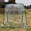 Gewächshäuser Im Außenbereich - Klappbares Tomatenhaus Mit Klarer PVC Abdeckung | Pflanzenzelt - Für Die Gartenarbeit Bei Kälte Und Zum Schutz Vor Frost Auf Dem Balkon Der Terrasse Sowie Im - Thumbnail 5