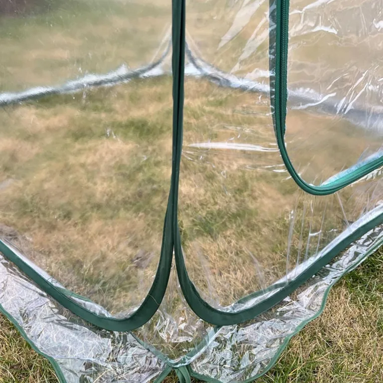 Garten Gewächshaus | Klappbares Tomatenhaus Mit Klarer PVC Abdeckung,Gewächshaus für den Außenbereich,Für Die Gartenarbeit Bei Kälte Und Zum Schutz Vor Frost Auf Dem Balkon Der Terrasse Sowie Im – Bild 8