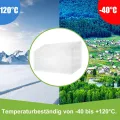 12 Stück Polycarbonat Hohlkammerstegplatten UV beständigem Doppelstegplatte Gewächshausplatten 605x1210x4mm Stegplatte Hohlkammerplatten für Gewächshaus mit 50 Klammern & 50 Z Clips - Thumbnail 6
