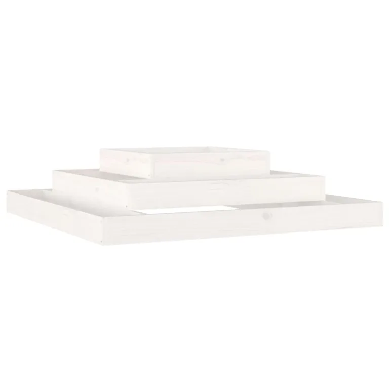 WGYHOME Pflanzkübel 110x110x27 cm Massivholz Douglasie Hochbeet für Gemüse extra groß Gemüsebeet Pflanzkübel Frühbeet Gartenbeet Pflanzkübel Blumenkasten für Garten Balkon und Terrasse – Bild 10