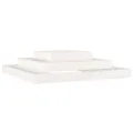 WGYHOME Pflanzkübel 110x110x27 cm Massivholz Douglasie Hochbeet für Gemüse extra groß Gemüsebeet Pflanzkübel Frühbeet Gartenbeet Pflanzkübel Blumenkasten für Garten Balkon und Terrasse - Thumbnail 10