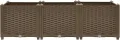 WGYHOME Hochbeet 120 x 40 x 38 cm Polypropylen Hochbeet für Gemüse extra groß Gemüsebeet Pflanzkübel Frühbeet Gartenbeet Pflanzkübel Blumenkasten für Garten Balkon und Terrasse - Thumbnail 2