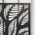 Outsunny Hochbeet Pflanzkasten mit Sichtschutz Pflanzkübel Blumenkasten Metall, Gartenspalier 61 x 23 x 113cm für Garten Balkon Terrasse, Blumenkübel für Kletterpflanzen Korbpflanzen, Blumen - Thumbnail 8