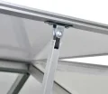 Gewächshaus Verstärkt Aluminium 3,46 m³ Gartengewächshäuser, Tomatenhaus Treibhaus für Garten, Aufzucht, Terrasse, Außende - Thumbnail 5