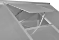 Gewächshaus Verstärkt Aluminium 3,46 m³ Gartengewächshäuser, Tomatenhaus Treibhaus für Garten, Aufzucht, Terrasse, Außende - Thumbnail 7