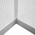 Gewächshaus Verstärkt Aluminium 3,46 m³ Gartengewächshäuser, Tomatenhaus Treibhaus für Garten, Aufzucht, Terrasse, Außende - Thumbnail 8