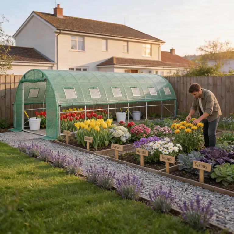 Gewächshaus Foliengewächshaus Tunnelgewächshaus Tomatenhaus 3x6x2 m, begehbares Gartengewächshaus, Folientunnel Gewächshaustunnel pflanztunnel Treibhaus mit Fenstern & Reißverschlusstüren – Bild 2