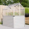 Vitavia Hochfrühbeet “Paris“ | Hochbeet & Frühbeet in Einem | Aluminium Eloxiert | 4 mm Hohlkammerplatten | Wetterfest, Verstellbare Dachfenster & Abnehmbarer Aufsatz | Optimale Wachstumsbedingungen - Thumbnail 2