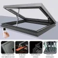 Dachfenster mit Fernbedienung, 85 x 70 cm, für Dachböden, Keller, Gewächshäuser und Sto-Hallen, optimaler Dachausstieg und Dachfenster-Löser - Thumbnail 5