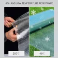 0.8mm Polycarbonatplatten Dachplatten Kunststoff Wetterfest Gewächshausplatten für Dächer, Wintergärten, Gewächshäuser, Schuppen und Markisen(0.7x8m) - Thumbnail 4