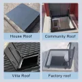 Aluminium-Dachluke, abschließbarer Griff, Ventilat für Gewächshäuser, Dachöffnung mit Stützstange, ideal für Hausdächer (50 x 70 cm) - Thumbnail 6