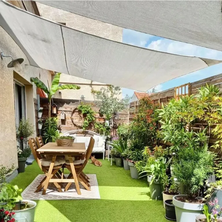 75 % Aluminium-Schattenstoff – Sonnenschutznetz mit Ösen für Garten, Gewächshaus, Terrasse, Zwinger, reißfeste Netzplane (6 x 13 m) – perfekt als Pflanzen- und Blumenschutz – Bild 5