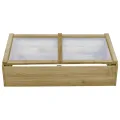 Hommdiy Gewächshaus Imprägniertes Kiefernholz 200 x 50 x 35 cm Frühbeet Frühbeetkasten - Thumbnail 2