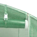Hommdiy Gewächshaus 8 m² 2x4x2 m Treibhaus Frühbeet Tomatenhaus Folientunnel Pflanzenhaus - Thumbnail 4
