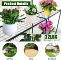 GarveeHome Gewächshaus Foliengewächshaus Begehbares Gartenhäuschen Mit Regal, Tomatenhaus Tomatengewächshaus, Folien Treibhaus Für Tomaten, Gemüse, Obst, Blumen - Thumbnail 5