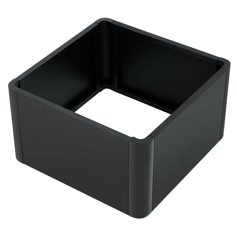 Großes rechteckiges Hochbeet aus Stahl – Robuster Pflanzkasten ohne Boden für Garten, Terrasse & Balkon, langlebig & vielseitig für Gemüse, Blumen und Kräuter, 52x52x30cm – Bild 7