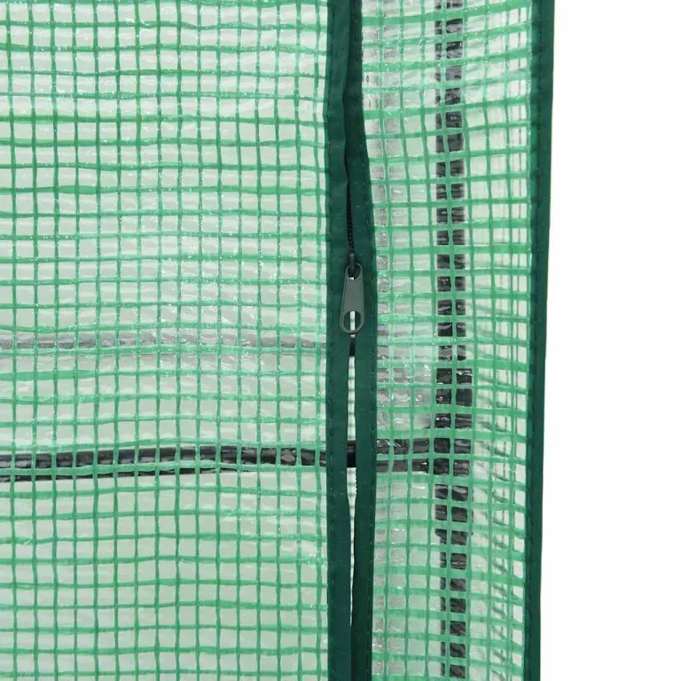 Hochbeet mit Gewächshaus Aufsatz 80x40x123 cm Rattan Optik Frühbeet für Tomaten Gemüse Kräuter, Stabiles PP Beet mit Eisenrahmen & Wasserdichter PE Abdeckung für Garten Balkon Terrasse – Bild 8