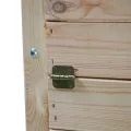 mgc24 Hochbeet Kiefernholz Natur, 80 x 40 x 78 cm mit Ablage & Verkleidung | Stehender Pflanzkasten aus Holz, Für Garten/Terrasse/Balkon, vielseitig nutzbar, robust & stabil, einfache Montage - Thumbnail 4