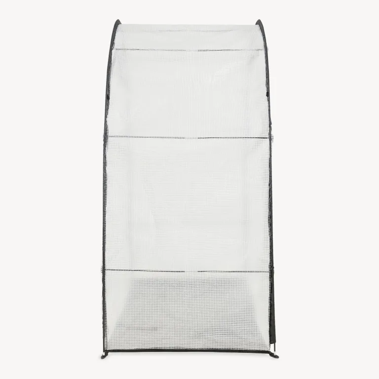 [en.casa] Tomatengewächshaus Larshasas Gewächshaus klein für Tomaten Pflanzen Foliengewächshaus Tomatenhaus Outdoor Folie Zelt 180 x 80 x 170 cm Transparent – Bild 9