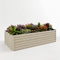 Acekool Hochbeet Metall 180x90x60CM—Quadratisch,Hochbeete Für Garten Und Gemüsegarten, Gemüse & Pflanzen, Ideal Für Gemüse, Kräuter & Blumen, Grün - Thumbnail 8