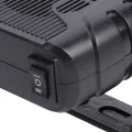 Yunseity 30-W-Solarpanel-Heizung für Hühnerställe und Haustierhäuser, Tragbare Warmwindanlage mit USB- und DC-Anschlüssen für die Gewächshausheizung und das Trocknen Kleiner Räume - Thumbnail 6