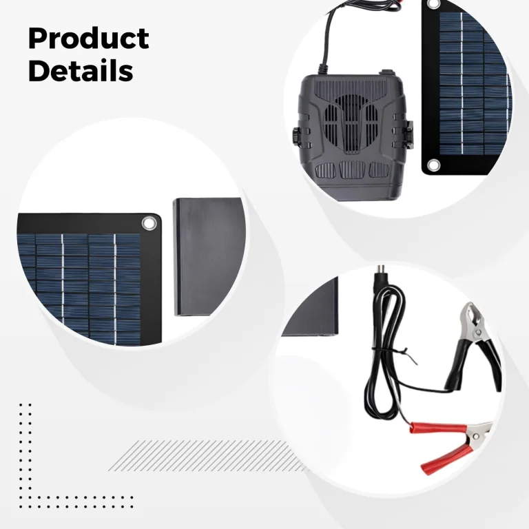 20 W tragbares Solarmodul-Kit mit Heizung, Batteriebox im Lieferumfang enthalten, Silikon-Solarpanel, leichter Winterwärmer für Auto, Hühnerstall, Gewächshaus, Haustierhaus – Bild 2