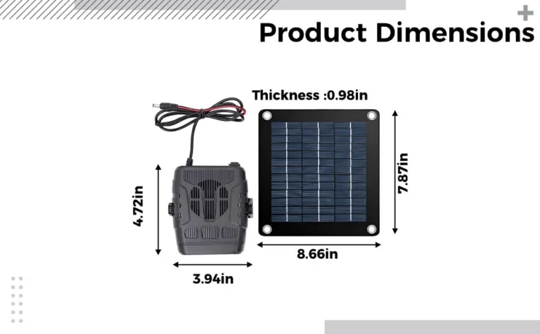 20 W tragbares Solarmodul-Kit mit Heizung, Batteriebox im Lieferumfang enthalten, Silikon-Solarpanel, leichter Winterwärmer für Auto, Hühnerstall, Gewächshaus, Haustierhaus – Bild 8